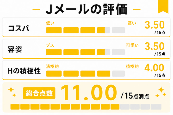 Jメールを利用してぽっちゃり女性をセフレした人の評価